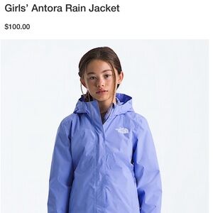 The North Face Kids' Antora Rain Jacket - Light Purple